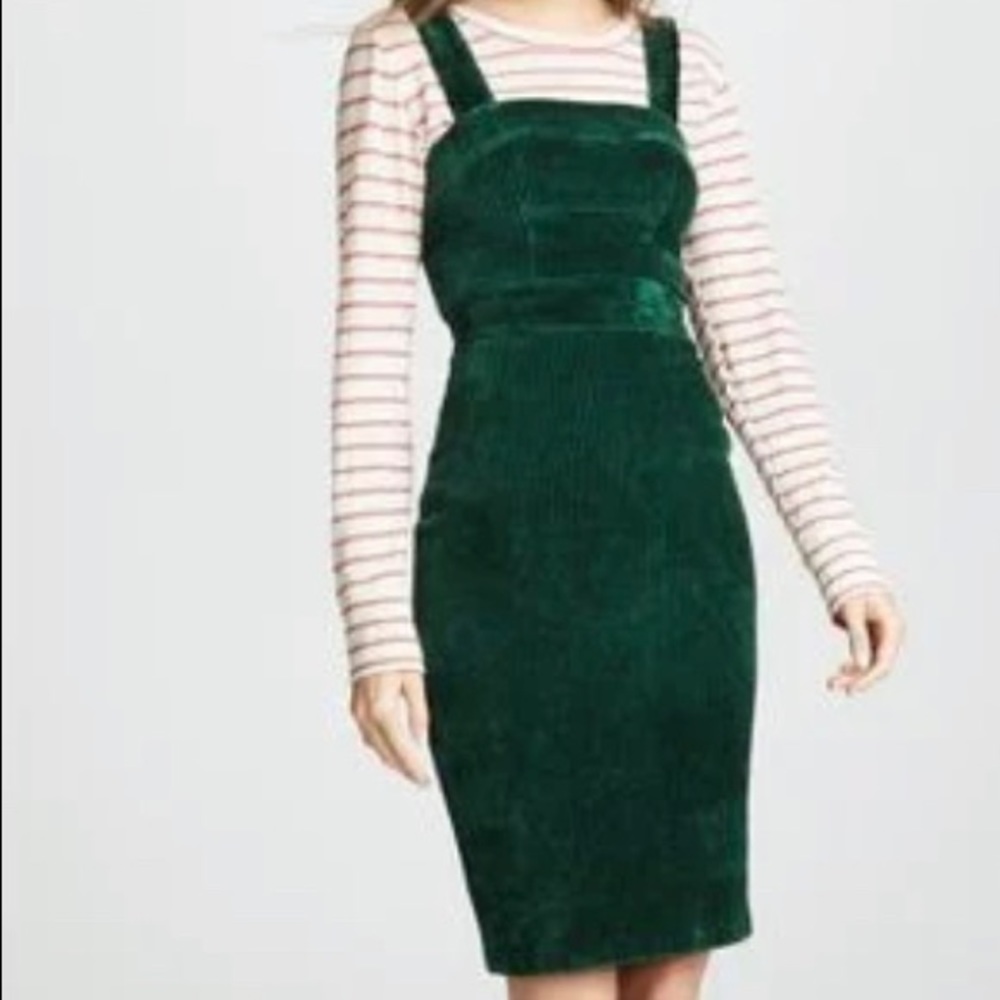 COPY - Amanda Uprichard  Corduroy Jumper Dress New